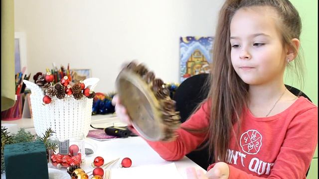 Новогодний букет DIY - Новый год смотреть онлайн