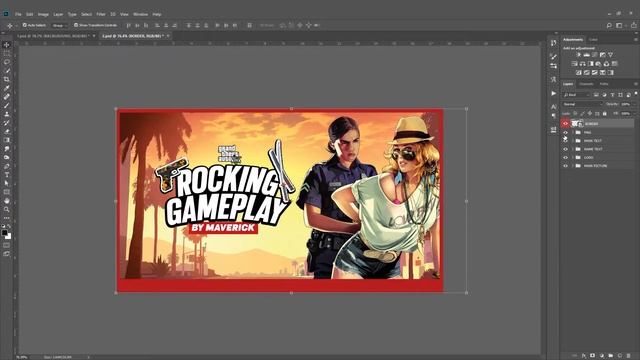 GTA 5 Gaming Thumbnails Template | Free Template | Gaming Thumbnail смотреть онлайн