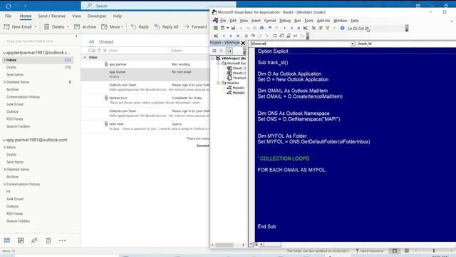 How to Track Emails Who did not send Emails - Advance VBA Project & Upcoming Series planning смотреть онлайн