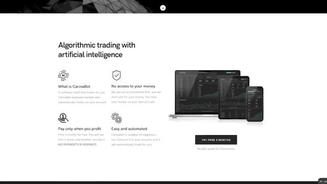 Обзор CarinaBot / Автоматический Торговый Бот Приносит Ежемесячно 3.9% смотреть онлайн