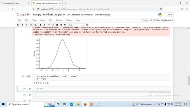 python numpy random function смотреть онлайн