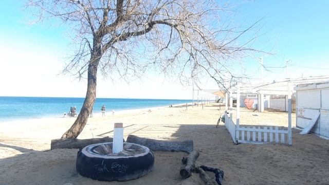 Голубицкая обзор// Светофор, Магнит и т.д. Островок// Пляж базы Платан смотреть онлайн