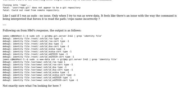 Unix & Linux: sudo -u git clone смотреть онлайн