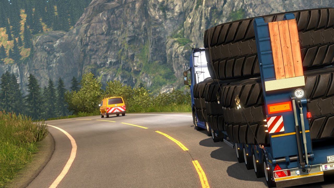 Euro Truck Simulator 2  / Etc 2 Transportation Of Oversized