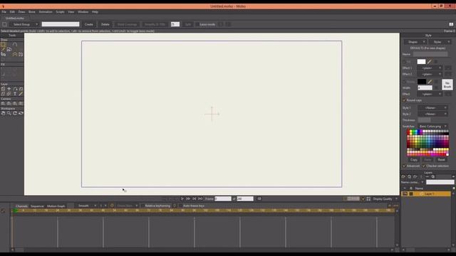 MOHO 1.1. ИНТРО. Навигация по MOHO (Anime Studio) смотреть онлайн
