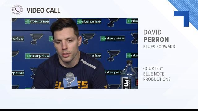 David Perron talks about Blues overcoming injuries смотреть онлайн