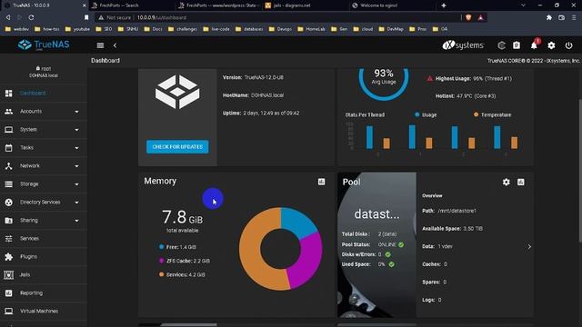 TrueNAS Jails, Plugins and Virtual Machines and how to setup nextcloud смотреть онлайн