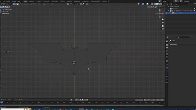 Работа с вектором в Blender (svg) смотреть онлайн