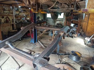 Новая рама, для старой kia Sportage