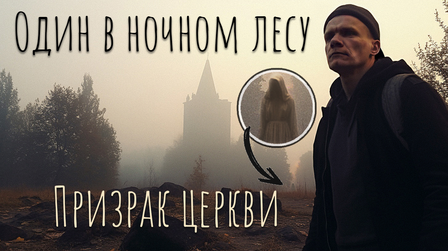 Призрак попал на камеру. Вернулся в церковь ночью. 1 часть смотреть онлайн