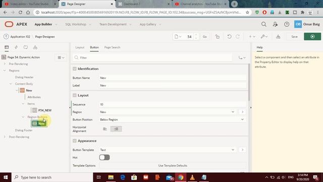 Dynamic Action | Oracle APEX 20.1 8K смотреть онлайн