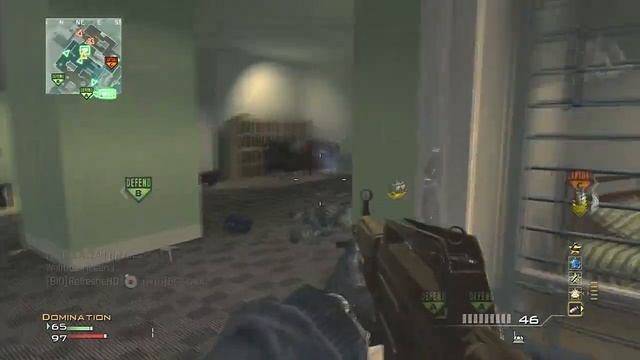 MW3: Usas-12 Triple MOAB Fail! смотреть онлайн