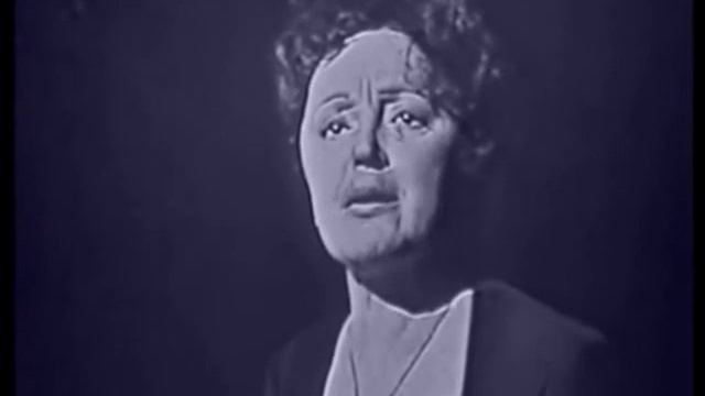 Edith Piaf - Faut Pas Qu'il Se Figure + (interview) 1959 смотреть онлайн
