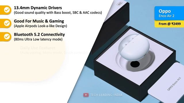 Top 5 Best TWS Earbuds Under ₹1000 to ₹2500 // Budget Wireless Bluetooth Earbuds ⚡ in 2023 {Hindi} смотреть онлайн