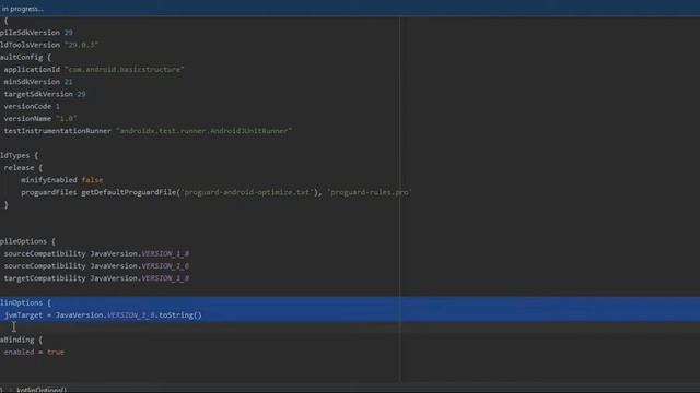 AppBarConfiguration Error (Cannot inline bytecode built with JVM target 1.8 .. JVM 1.6 ) смотреть онлайн