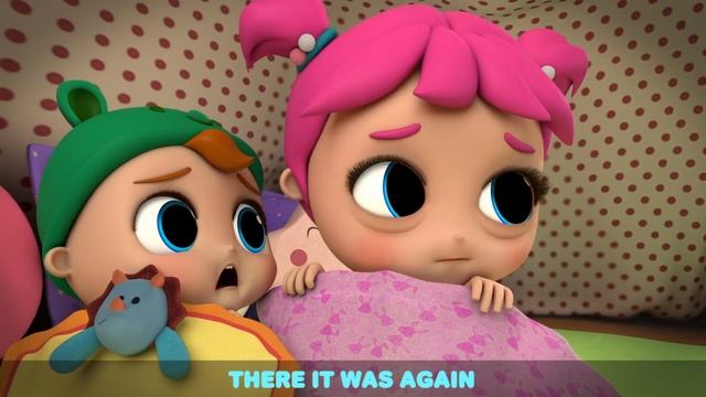 Monsters In The Dark | Little Angel Kids Songs & Nursery Rhymes смотреть онлайн