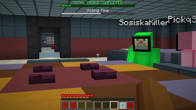 Самая Плохая Игра за ПРЕДАТЕЛЯ в Among Us Майнкрафт! смотреть онлайн