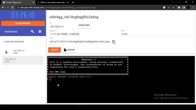 Docker Swarm Join Command | Docker 27 смотреть онлайн