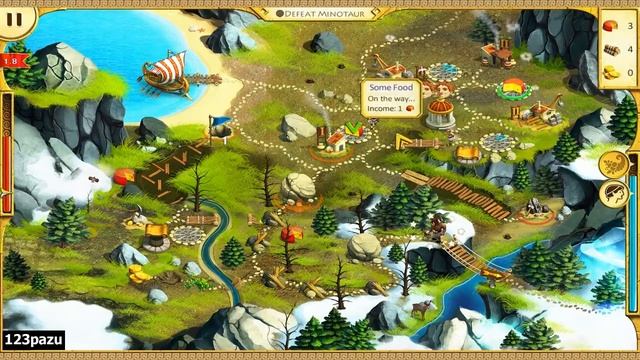 12 Labours of Hercules II: The Cretan Bull - 1.8 Let's Play Walkthrough Gameplay смотреть онлайн