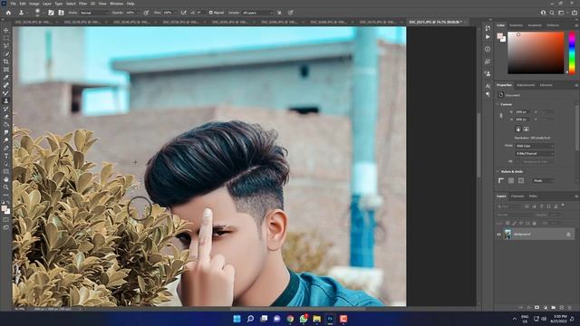 How To Edit Outdoor Photo In Adobe Photoshop CC 2022 смотреть онлайн