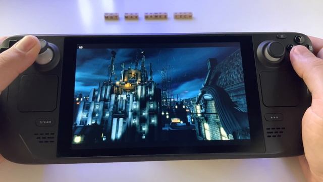 Batman Arkham Origins Blackgate - deluxe edition - Steam Deck handheld gameplay смотреть онлайн