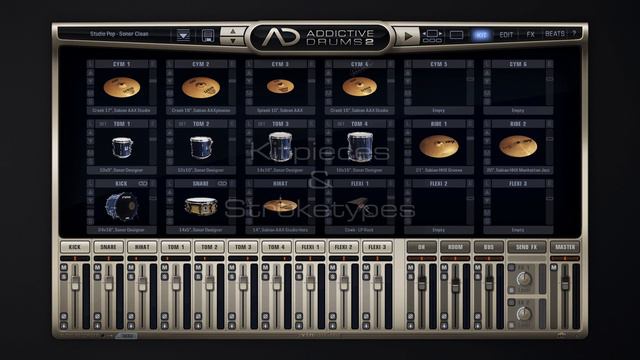 Addictive Drums 2 ADpak Overview: Studio Pop смотреть онлайн