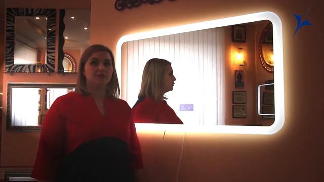 Зеркало с подсветкой и сенсорным выключателем ЗП 34 смотреть онлайн