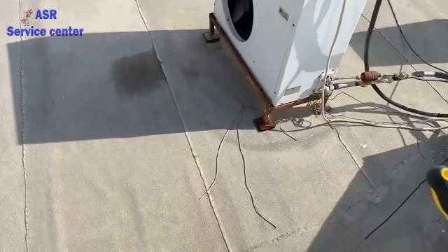 Central AC Outdoor Routine Checkup AC Maintenance Faults Identify Tips Tricks New Technician Watch