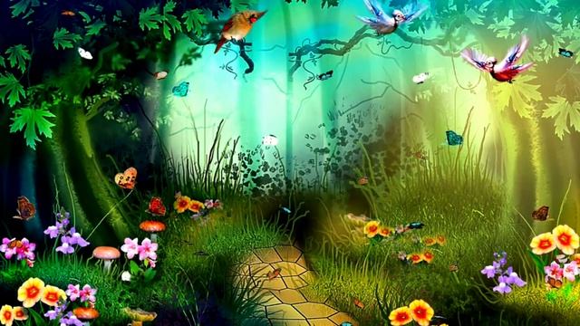 Медитация для детей // Волшебный лес // Медитация перед сном