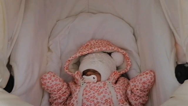 Прогулка с реборном в коляске ? зимняя прогулка смотреть онлайн
