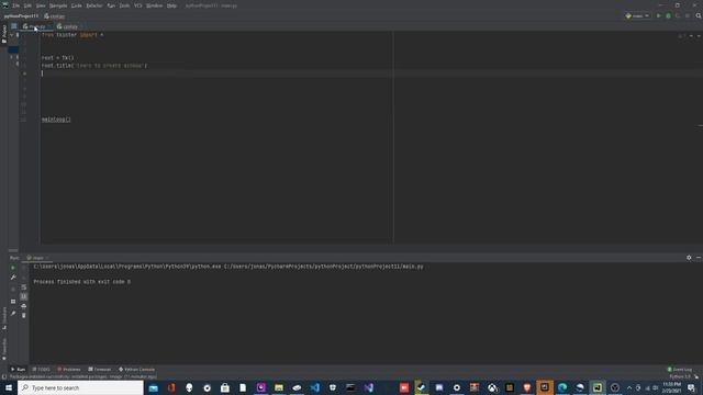 how to create a window using python смотреть онлайн