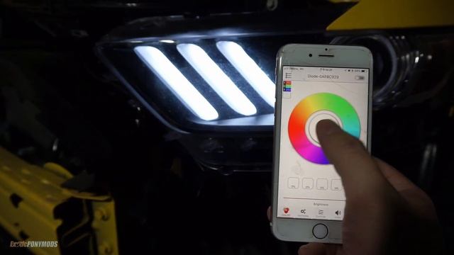 Bumblebee Mustang Diode Dynamics RGBWA blue tooth controller review смотреть онлайн