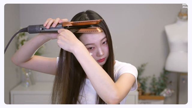 얼굴이 커보인다면..❓ 청담샵 얼굴 작아보이는 아이돌 헤어 비법 (다이슨 에어스트레이트 vs 에어랩 내돈내산 솔직후기) смотреть онлайн