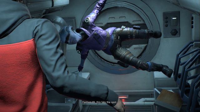 Mass Effect Andromeda Scott Ryder and PeeBee Romance Scene смотреть онлайн