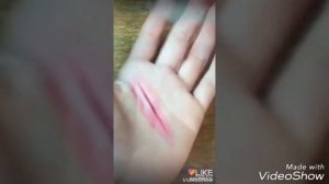 Как нарисовать рану на руке