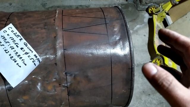 Как сделать грушу для бетономешалки из 200 литровой бочки? смотреть онлайн