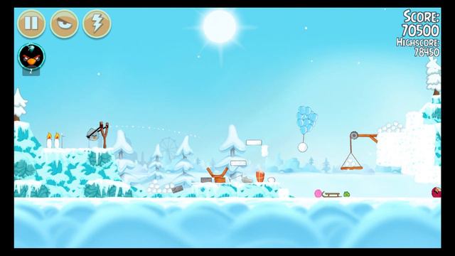 Angry Birds Seasons: On Finn Ice 1-6 Walkthrough 3 Star смотреть онлайн