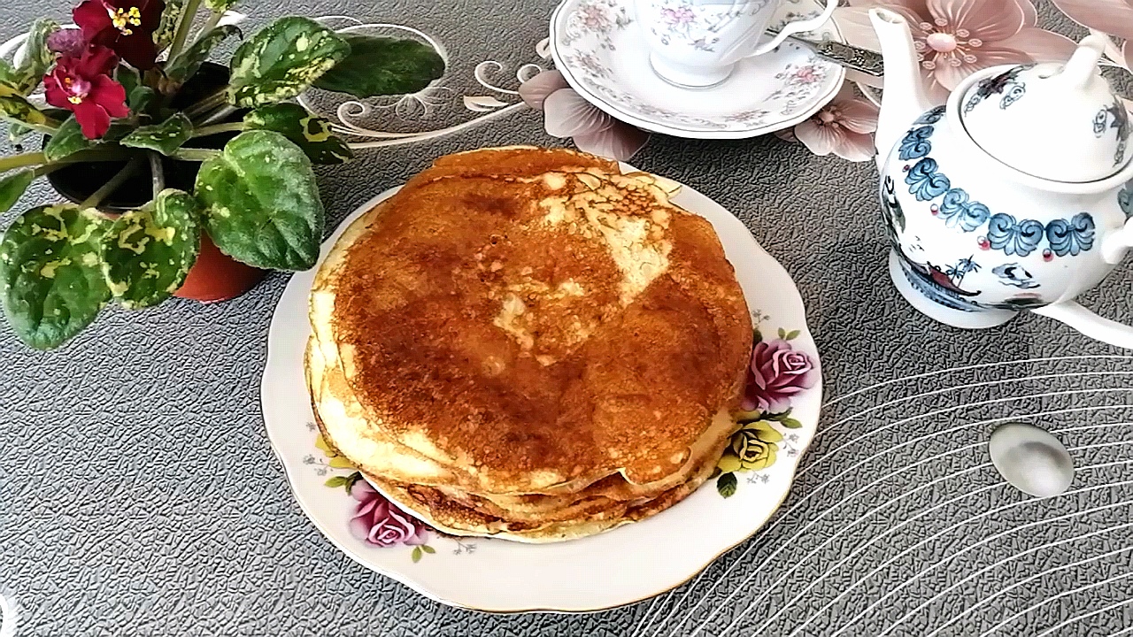 Блины на дрожжах. Блины просто Восторг!!! смотреть онлайн