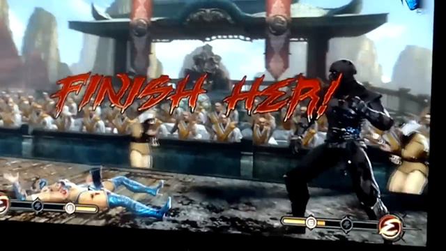 Mortal Kombat 9 Noob Saibot Fatality смотреть онлайн