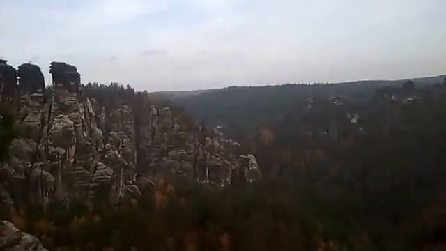 Саксонская Швейцария Подъем на Бастай Часть 2 смотреть онлайн