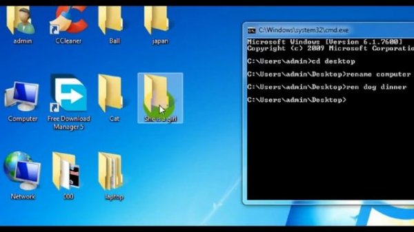 How to rename directory or folder with command prompt?  - NP Tech News