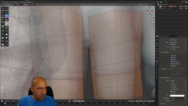 24. Left hand retopology - Create a commercial game 3D character смотреть онлайн
