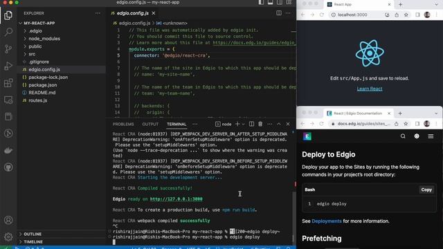 How to Deploy CRA (Create React App) Apps to Edgio смотреть онлайн