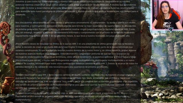 ARK 2 ES CANCELADO Y NO HABRÁ GAMEPLAY HASTA EL AÑO 2024 #arklavelociblue #lavelociblue смотреть онлайн