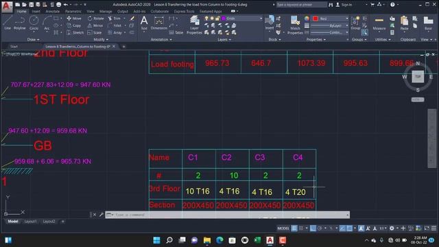 Lesson 17 Design of Column C9 and C10 by Excel , prokon and manually смотреть онлайн