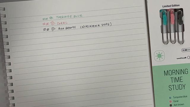 Uniball One Limited Edition Study Colors смотреть онлайн