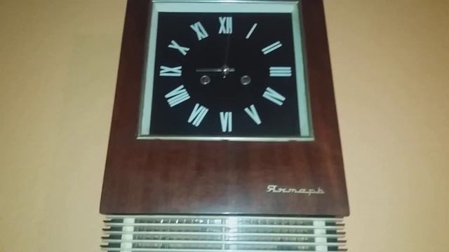 Ремонт настенных часов  Янтарь  - ПОБЕДИЛ !!!