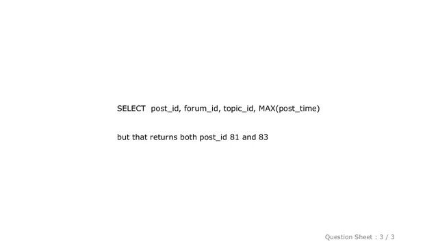 MySQL : php mysql Group By to get latest record, not first record смотреть онлайн