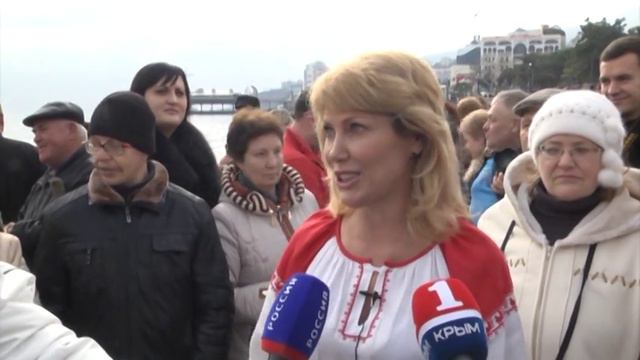 19.01.2015 Ялта . Крещение. Юрченко Е.А. смотреть онлайн