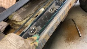 джипо-подобный SUBARU FORESTER SF5 ч2 Сварка Порога